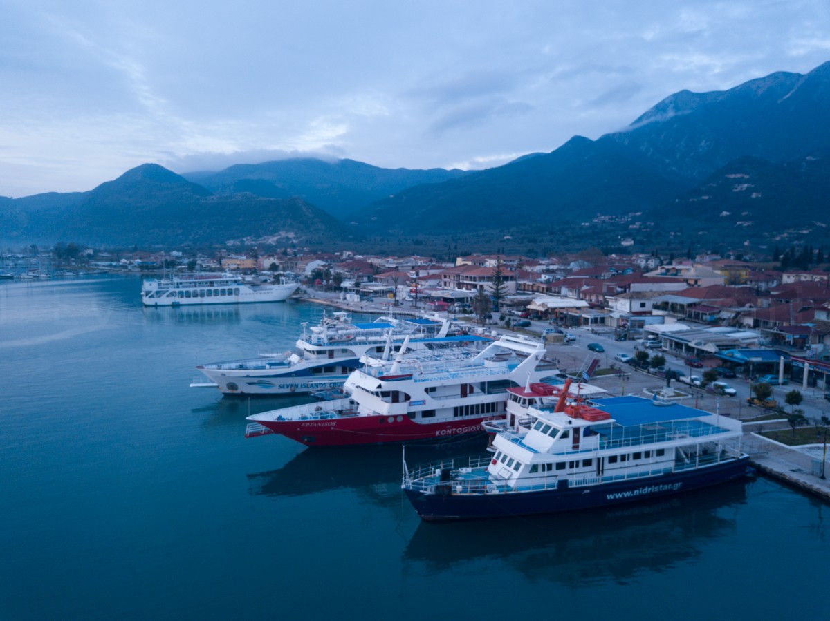 Nidri village, Lefkada  island