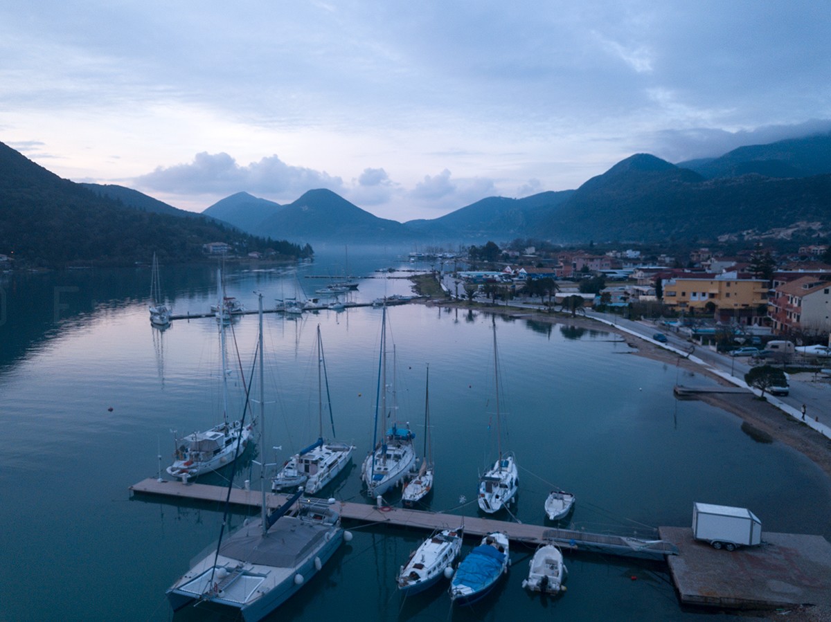 Nidri village, Lefkada  island