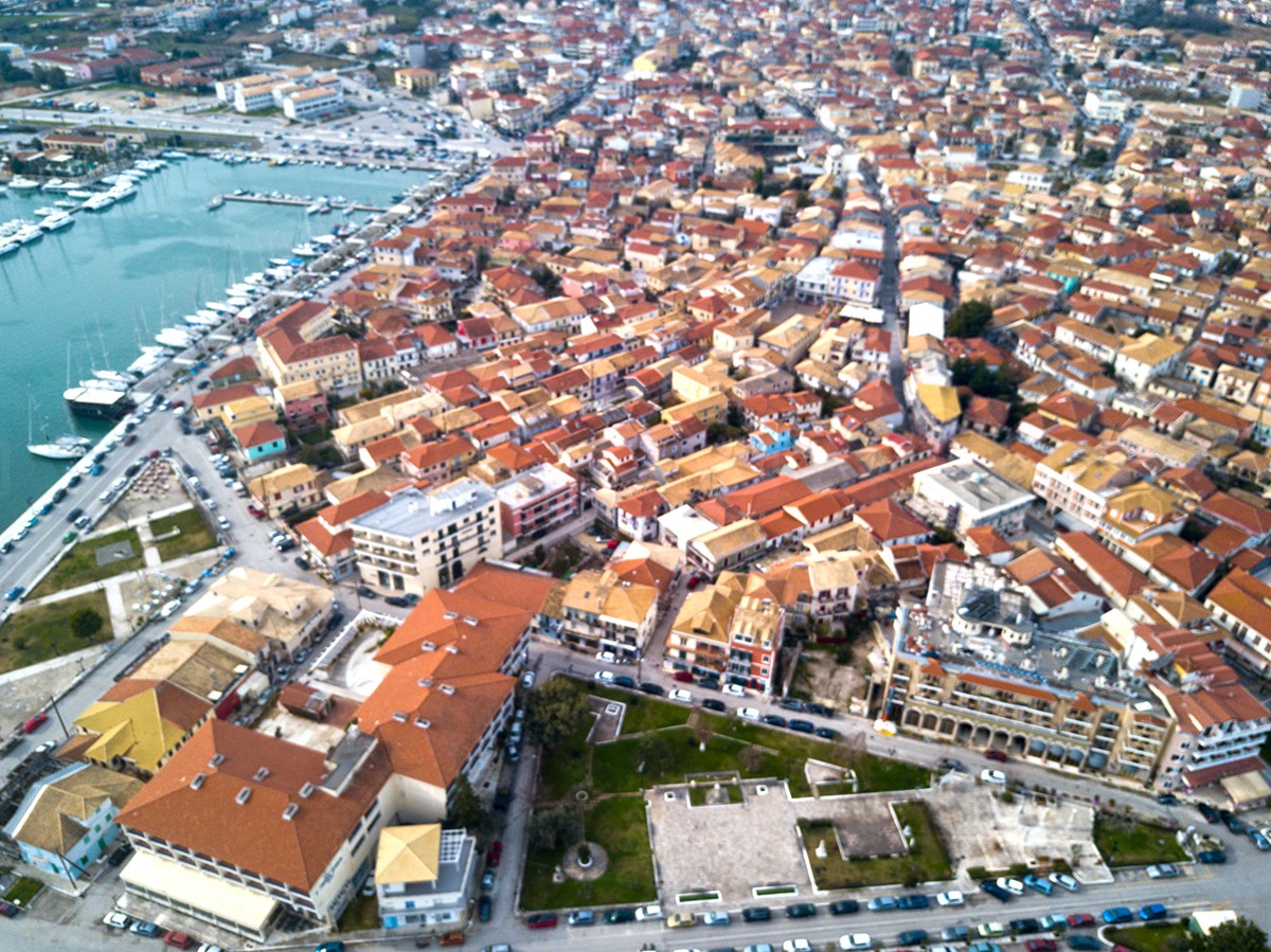 Nidri village, Lefkada  island