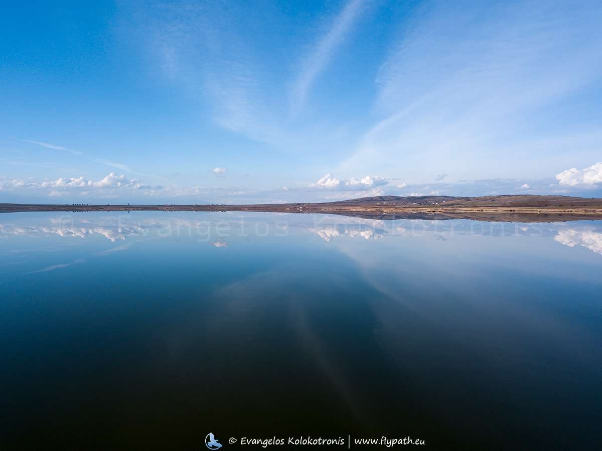 Lake Pikrolimni Kilkis Greece