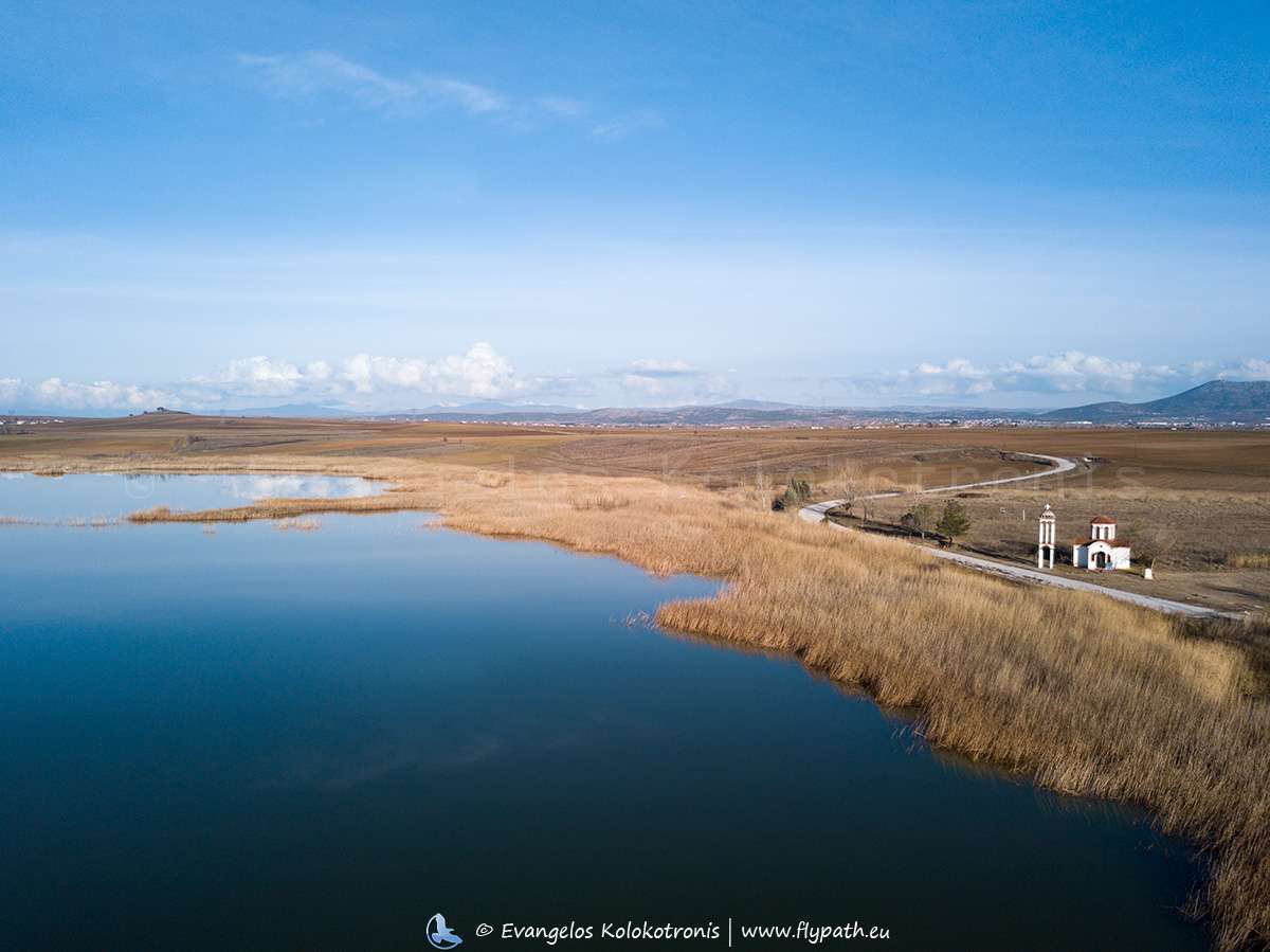 Lake Pikrolimni Kilkis Greece